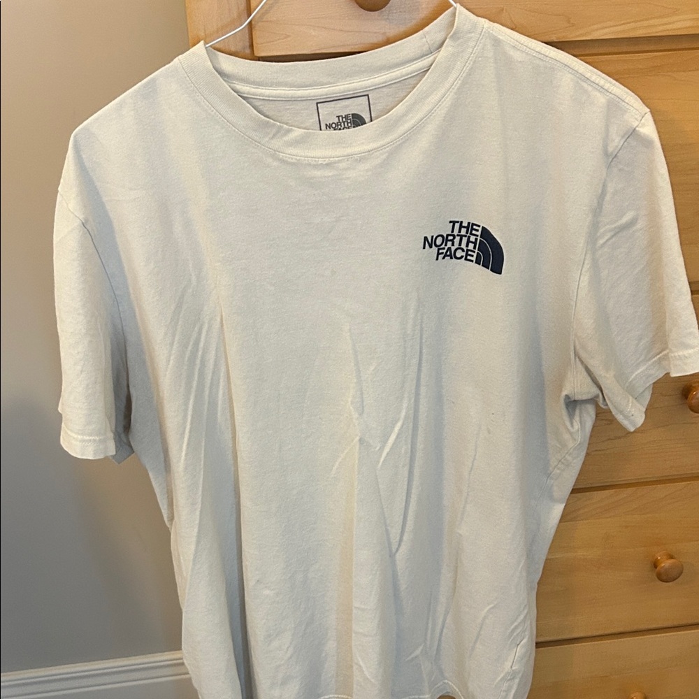 The North Face Men's Off-White Short Sleeve Tee